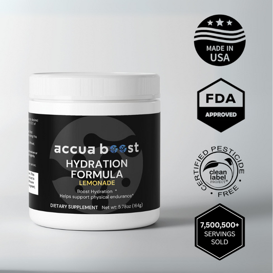 AccuaBoost Electrolytes Hydration Formula (Lemonade)